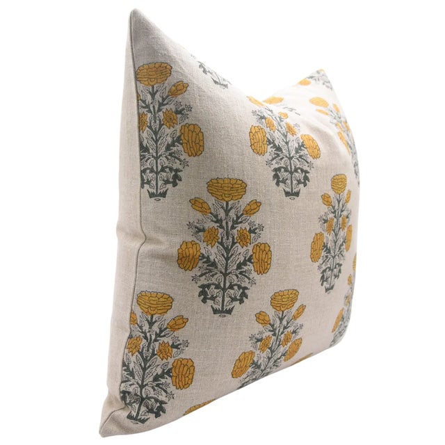 Enhance your home with the timeless elegance of Swadesh Hand Block Print Thick Linen pillow covers. Expertly crafted using...