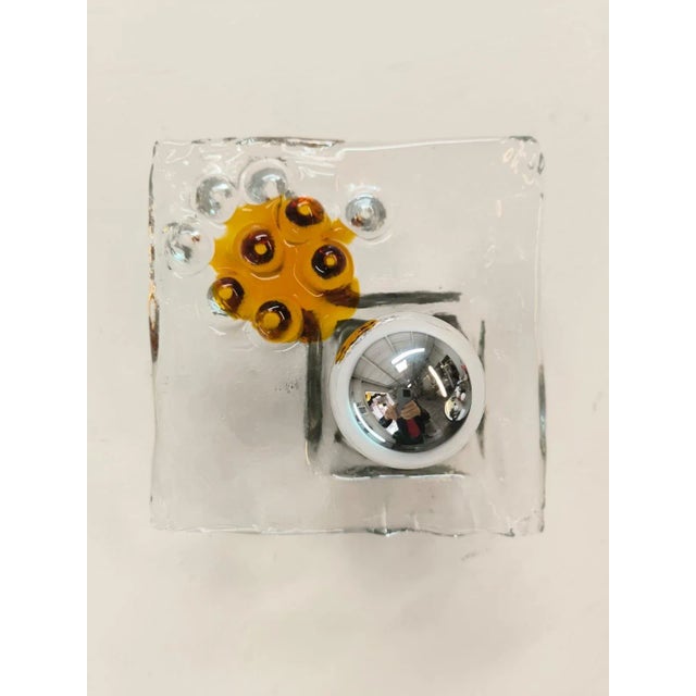 Wall Light in Murano from Mazzega For Sale - Image 10 of 11