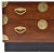 Burnt Umber 1970s Henredon Chinoiserie Tansu Campaign Commodes in Mahogany & Brass For Sale - Image 8 of 12