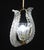 1940s Charming Murano Glass Art Deco Pendant Chandelier by Ercole Barovier, 1940s For Sale - Image 5 of 13