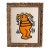 Keith Haring School, Cup Man, Oil on Paper, 1992 For Sale