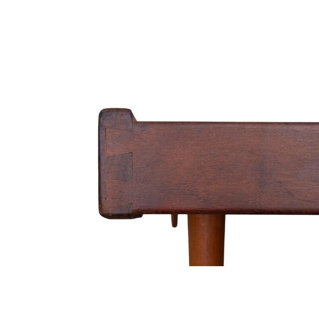 Mid-Century Modern Teak Daybed with Tapered Legs, 1950s For Sale - Image 10 of 11