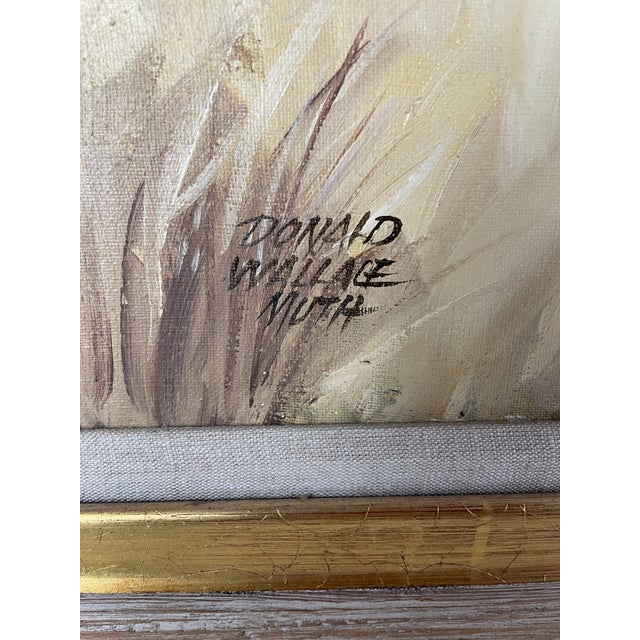 American American Horse Western "In Apache Territory" Oil Painting by Donald Wallace Muth For Sale - Image 3 of 7