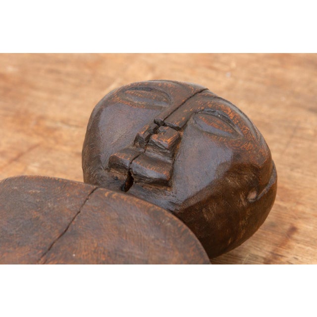 Antique African Luba Carved Headrest For Sale - Image 4 of 7