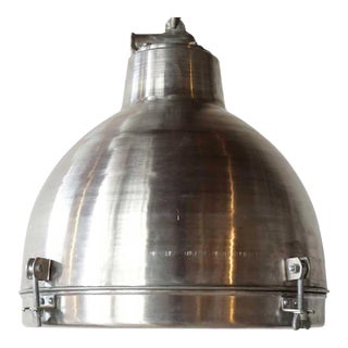 Nautical Industrial Aluminum Shade Hanging Ship Cargo Pendant Light For Sale