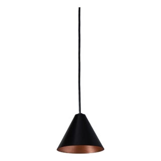 Hans-Agne Jakobsson 'Mini-Tratten' Outdoor Pendant in Black For Sale