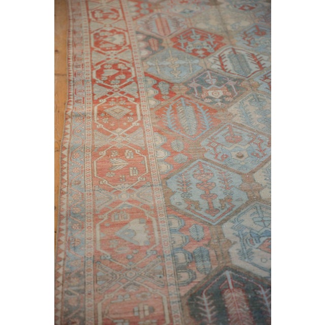 Vintage Distressed Bakhtiari Rug Runner - 5'2" x 9'11" For Sale - Image 9 of 14