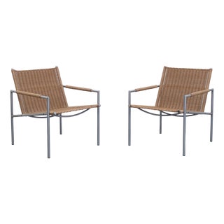SZ01 Lounge Chairs by Martin Visser for ‘t Spectrum, 1960, Set of 2 For Sale