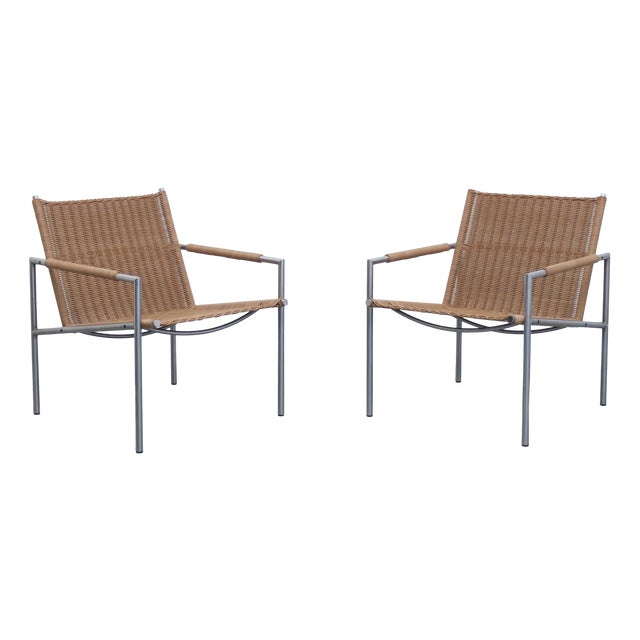 SZ01 Lounge Chairs by Martin Visser for ‘t Spectrum, 1960, Set of 2 For Sale