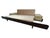 Custom Convertible Daybed Sofa With Integrated Side Tables, Sleeper Function & Power Outlets, Circa 1990s For Sale In Los Angeles - Image 6 of 13