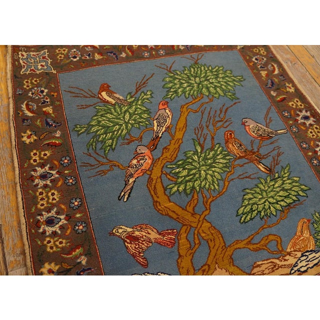 1930s Persian Tabriz Carpet ( 2' x 2' 3" - 61 x 68 cm )