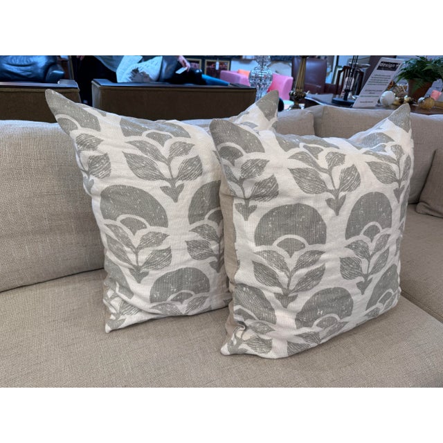 Serena & Lily Serena & Lily Throw Pillows, Pair For Sale - Image 4 of 12