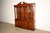 English Henredon Georgian Carved Mahogany Breakfront Bookcase Cabinet For Sale - Image 3 of 16