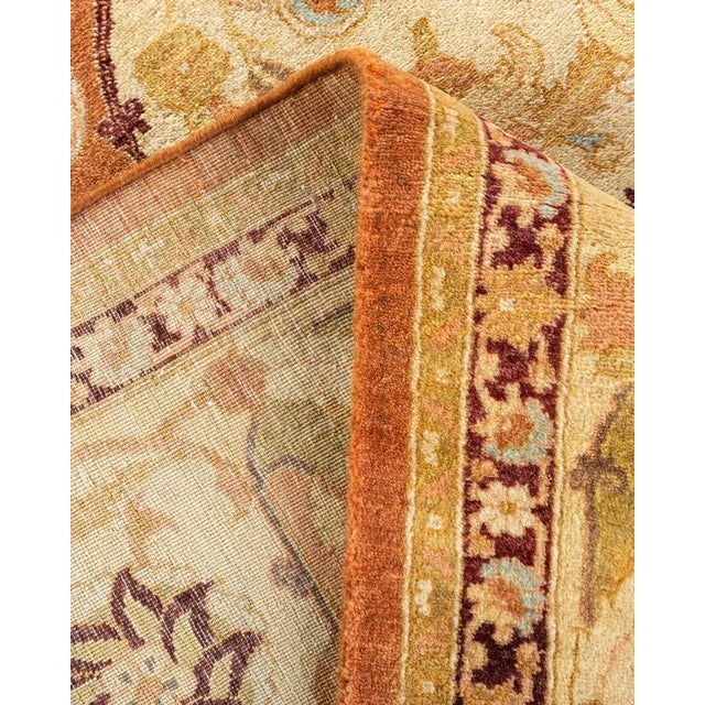 Mogul, One-of-a-Kind Hand-Knotted Area Rug in Brown, 8' 1" x 10' 5" For Sale In New York - Image 6 of 8
