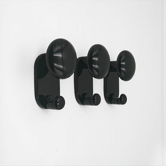 Vintage Model 302 303 Wall Hooks by C. Bartoli for Con and Con, 1970s, Set of 3 For Sale - Image 12 of 12