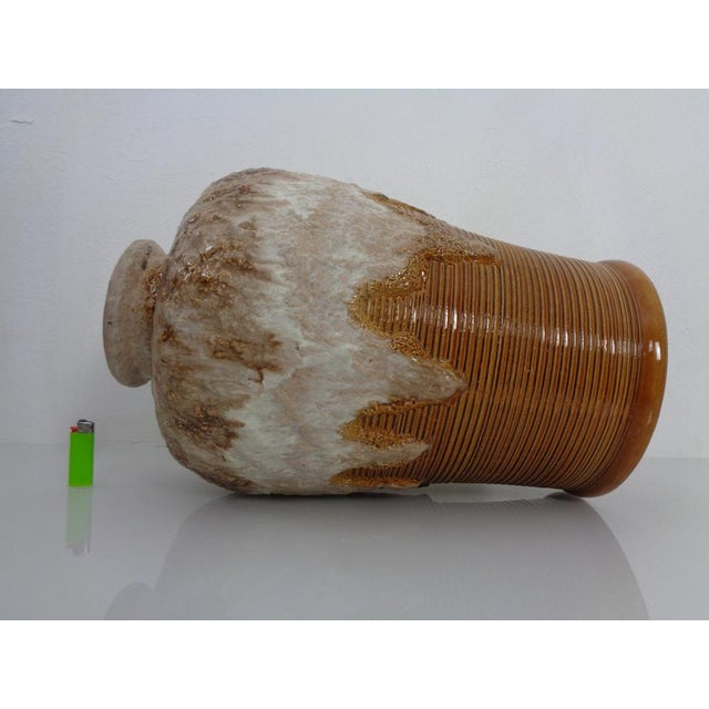 Large Lava Ceramic Model 650/45 Vase from Dümler & Breiden, Germany, 1970s For Sale - Image 12 of 18