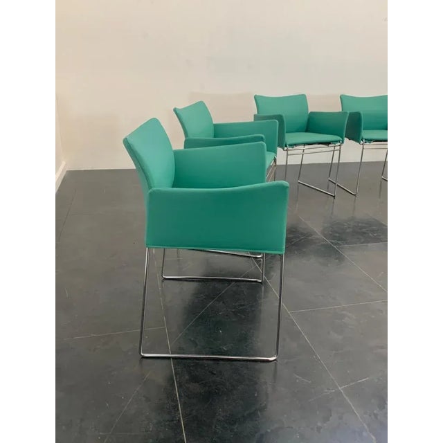 Gavina Maja Armchairs by Kazuhide Takahama for Simon Gavina, Set of 6 For Sale - Image 4 of 11