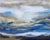 Original Abstract Seascape Painting Large Beach Art "Enchanted" {#2} Large Coastal Modern Wall Decor 48" X 60" For Sale - Image 4 of 5