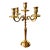 Vintage Tall Golden Candelabra Beautiful Godinger Candle Holder “Made in India” Elegant Beautiful For Sale