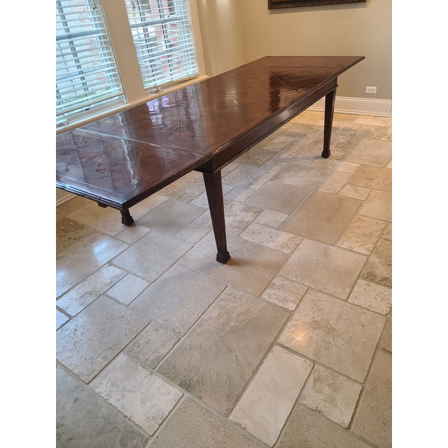 Chaddock Attributed Guy Chaddock Rectangular Dining Table From the Melrose Collection For Sale - Image 4 of 5