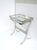 Chrome and Glass Nesting End Side Tables, Midcentury Modern, Mid-20th Century For Sale - Image 10 of 14