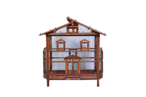 Antique Wooden Bird House, 1890s