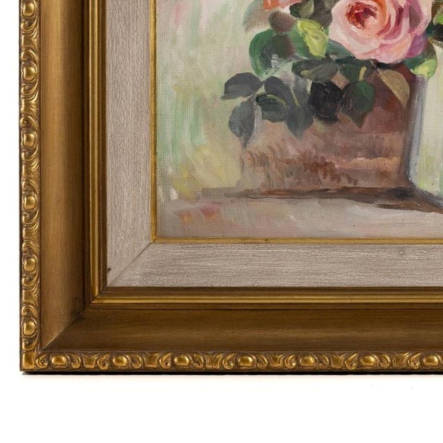 Modern Mendes Da Silva, Still Life, 20th Century, Oil Painting For Sale - Image 3 of 6