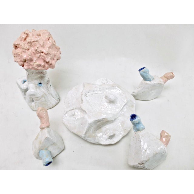 Ceramic Hubert Sandmann, 4 Piece Object, 2023, Ceramic, Set of 4 For Sale - Image 7 of 13