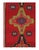 This rug is a flat woven kilim made in Shirvan area of caucasus region. Flat woven rugs are hand-loomed textiles with a...