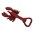 Vintage Cast Iron Red Lobster Bottle Opener For Sale