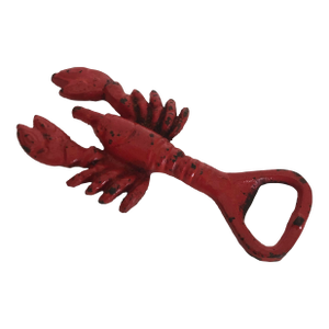 Vintage Cast Iron Red Lobster Bottle Opener