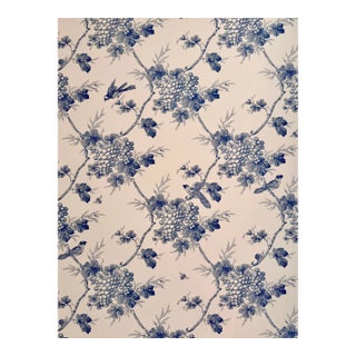 Rare Christian Dior Vintage Chinoiserie Wallpaper – Sealed Double Rolls – Pattern 542260 For Sale