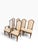 Mastercraft Late 20th Century Attributed to Mastercraft Burl Wood High-Back Dining Chairs, Set of 6 For Sale - Image 4 of 18