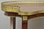 Brown Vintage French Louis XV Style Mahogany Kidney Bean Side Table W/ Bronze Ormolu For Sale - Image 8 of 15