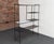 Baumritter Mid-Century American Modern Iron Shelving Unit / Etagere by Freda Diamond For Sale - Image 4 of 18
