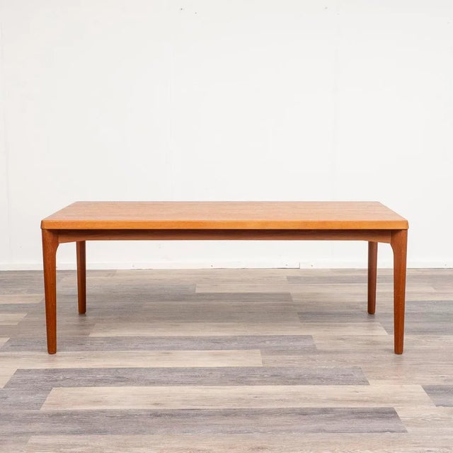 Vintage Teak Coffee Table by Henning Kjærnulf for Vejle Mobelfabrik, 1960s For Sale - Image 3 of 13