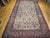 "A spectacular vintage oversized Persian Kerman Lavar carpet woven in the early 20th century in an allover floral vase...