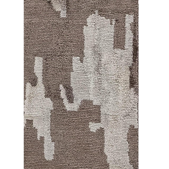 Modern Modern Abstract Silk Runner by Doris Leslie Blau For Sale - Image 3 of 6
