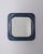 Blue Vintage Square Wall Mirror in Blue Plastic, Italy, 1970s For Sale - Image 8 of 8