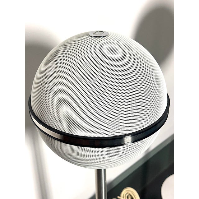 Modern Vintage White Audiorama 4000 Speakers from Grundig, Germany, 1972, Set of 2 For Sale - Image 3 of 15