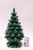 Circa 1970 illuminated ceramic Christmas tree with removable base. Adorned with a clear star. Additionally, the lights...