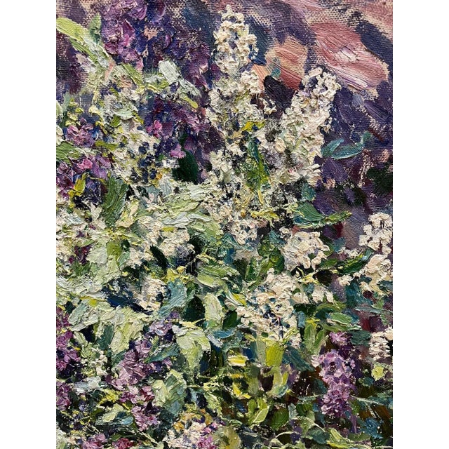 Georgij Moroz, Purple and White Lilac, 2000, Oil For Sale - Image 5 of 7