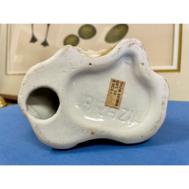 White Mid 20th Century Cockatoo Figurine For Sale - Image 8 of 9