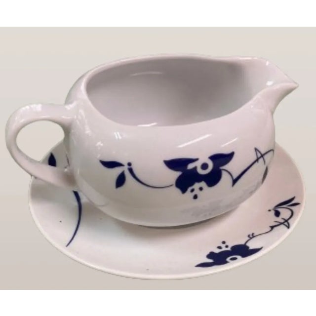 Vintage CZECH BOHEMIA Glazed Porcelain Tea SET 26, Czechoslovakia, 1980s Incredible Czech porcelain coffee or tea set with...