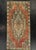 Terra Cotta Turkish Mini Rug Oriental Hand Knotted Vintage Rug 1'8" x 3'6" #21178 For Sale - Image 8 of 8