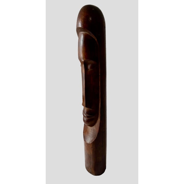 Florencio Gelabert Y Perez (Cuban, 1904-1995) Hand carved, signed; 1979 Materials: Cuban wood (mahogany?) Dimensions 23 X...
