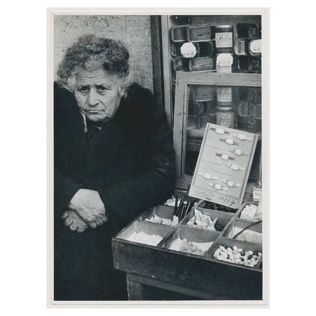 Woman, 1950s, Black and White Photograph For Sale