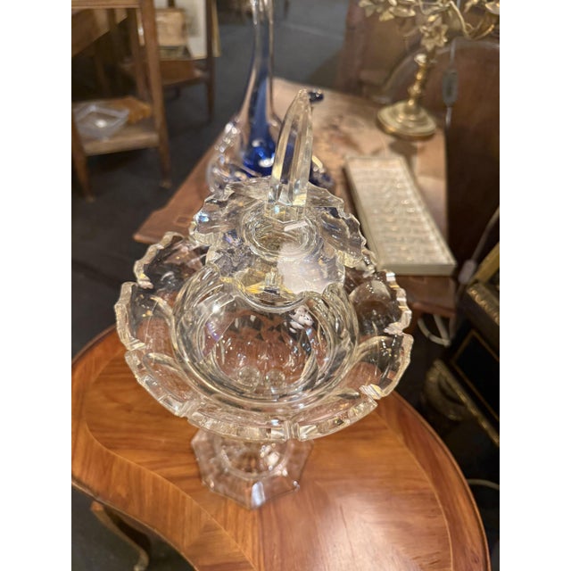 Vintage Crystal Candy Dish, 1930s For Sale - Image 4 of 7