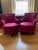 These elegant swivel chairs were purchased in 2008 but have had minimal use. The chairs feature a stylish curved design,...