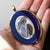 Antique Georgian Portrait Miniature Pendant with 14K Gold Frame, 1800 For Sale - Image 11 of 18